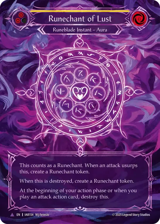 Runechant of Lust — Omens of the Third Age — Flesh and Blood