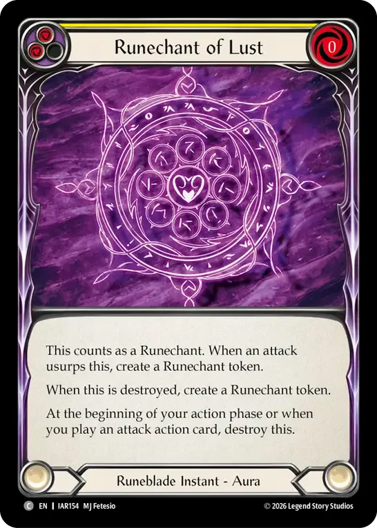 Chanterune de luxure — Usurp the Shadow Throne — Flesh and Blood