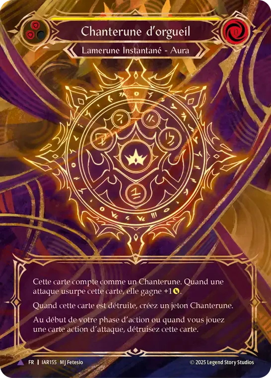 Chanterune d’orgueil — Omens of the Third Age — Flesh and Blood