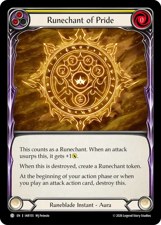 Chanterune d’orgueil — Usurp the Shadow Throne — Flesh and Blood