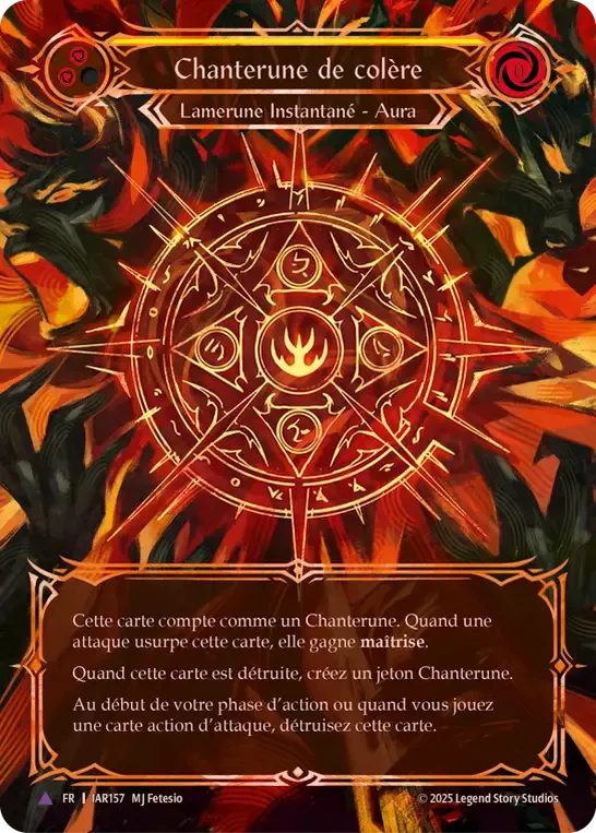 Chanterune de colère — Omens of the Third Age — Flesh and Blood