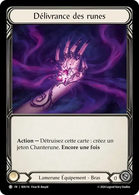 Délivrance des runes — Rosetta — Flesh and Blood