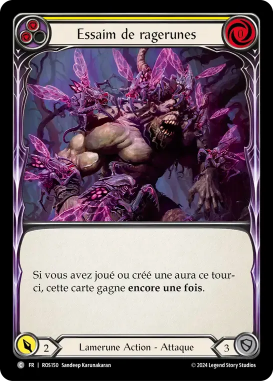 Essaim de ragerunes — Rosetta — Flesh and Blood