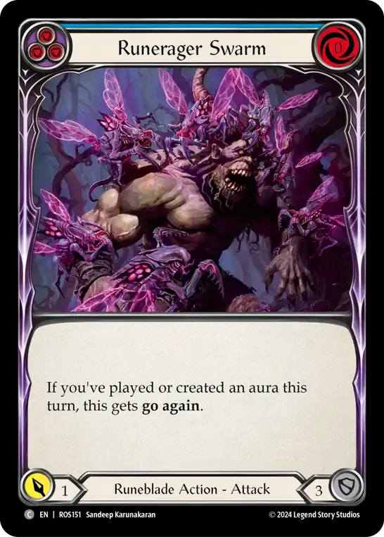 Runerager Swarm (Blue) — Rosetta — Flesh and Blood