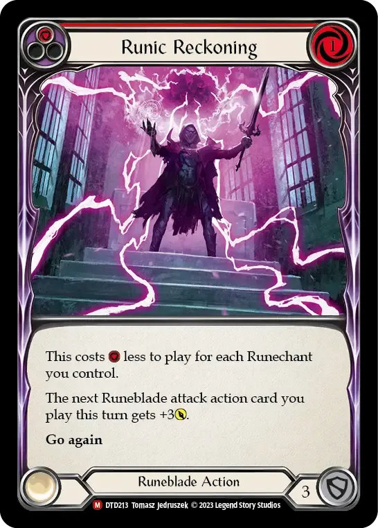 Runic Reckoning — Dusk till Dawn — Flesh and Blood