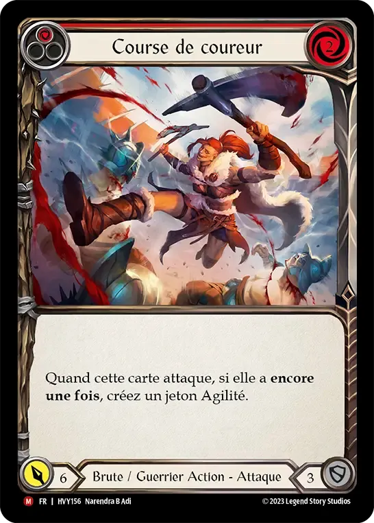 Course de coureur from Heavy Hitters - Flesh and Blood