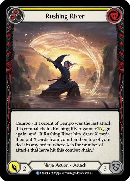 Rushing River (Yellow) — Crucible of War — Flesh and Blood