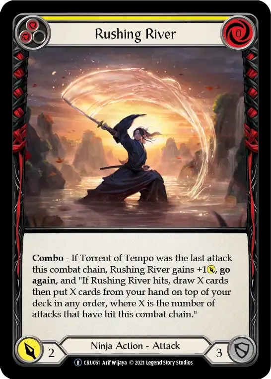 Rushing River (Yellow) — Crucible of War - Unlimited — Flesh and Blood