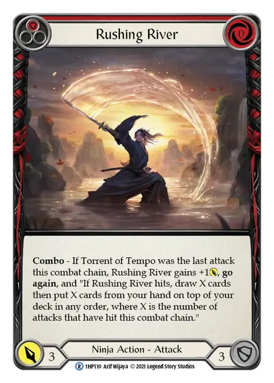 Rushing River (Red) — History Pack 1 — Flesh and Blood