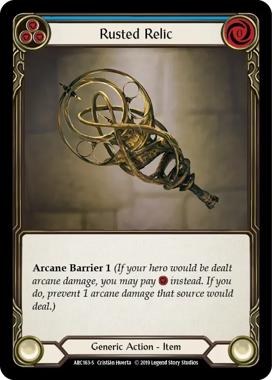 Rusted Relic — Arcane Rising — Flesh and Blood