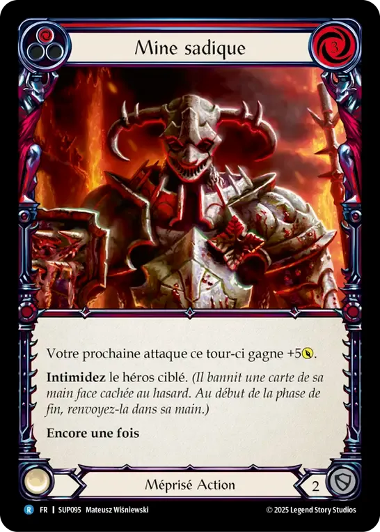 Mine sadique — Super Slam — Flesh and Blood