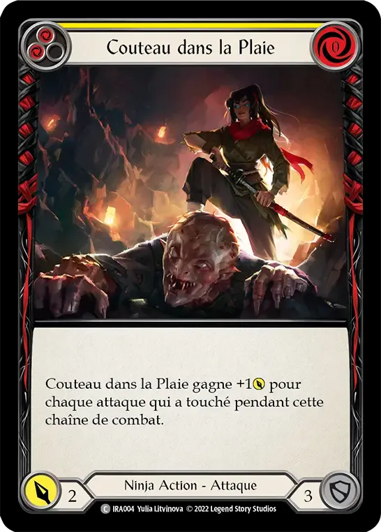 Couteau dans la Plaie — Ira Welcome Deck (2022) — Flesh and Blood