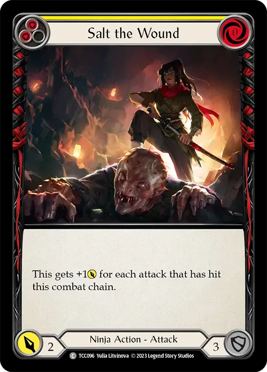 Salt the Wound (Yellow) — Round the Table: TCC x LSS — Flesh and Blood