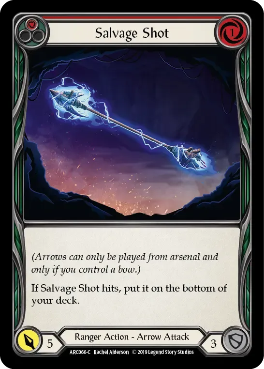 Salvage Shot (Red) — Arcane Rising — Flesh and Blood