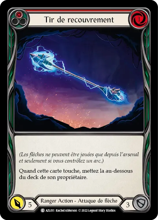 Tir de recouvrement — Azalea - Blitz Deck — Flesh and Blood