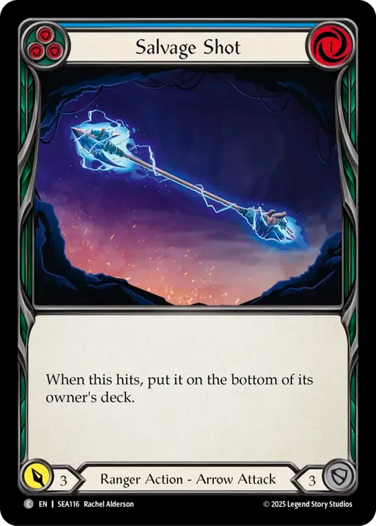 Salvage Shot (Blue) — High Seas — Flesh and Blood