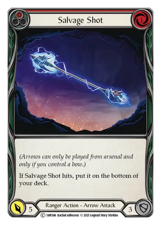Salvage Shot (Red) — History Pack 1 — Flesh and Blood