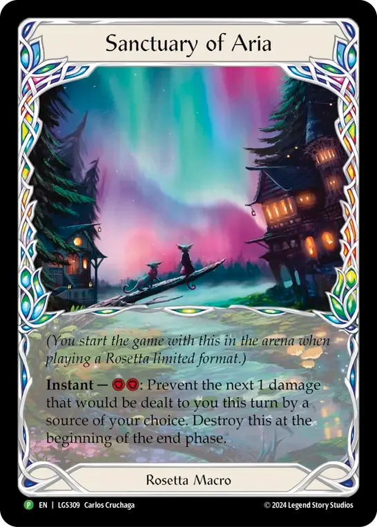Sanctuary of Aria — Flesh and Blood: Promo Cards — Flesh and Blood