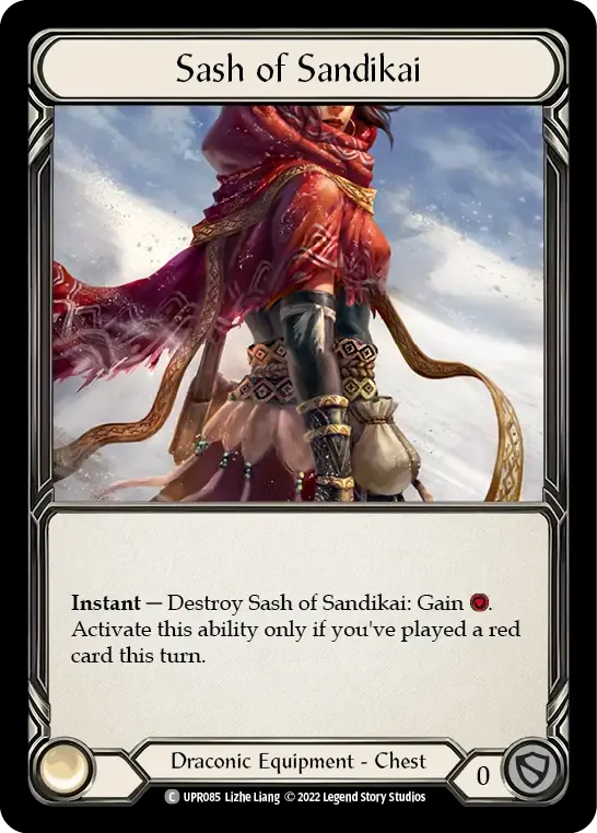 Sash of Sandikai — Uprising — Flesh and Blood
