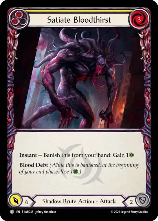 Étancher la soif de sang — Usurp the Shadow Throne — Flesh and Blood