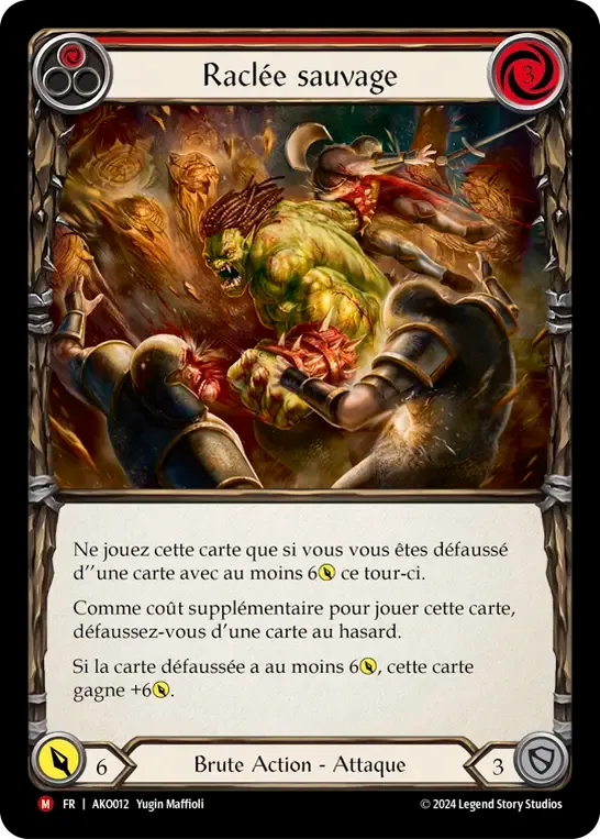 Raclée sauvage — Armory Deck - Kayo, Armed and Dangerous — Flesh and Blood