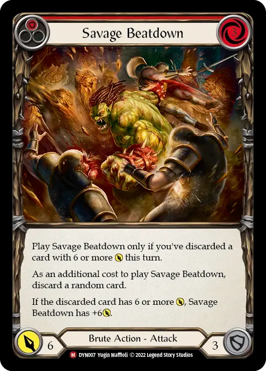 Savage Beatdown — Dynasty — Flesh and Blood