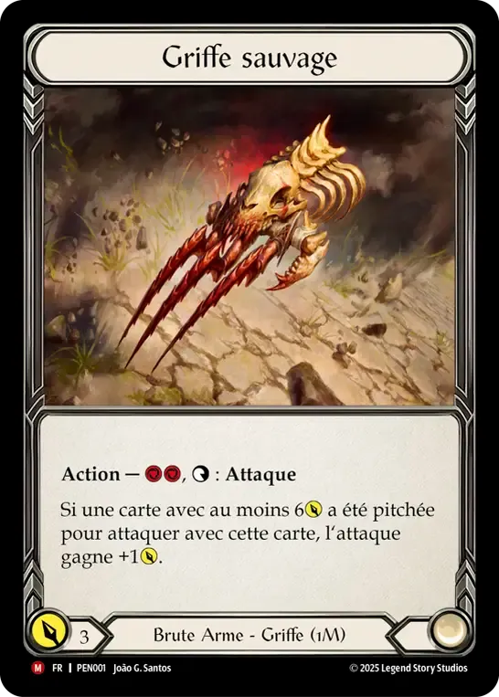 Savage Claw — Compendium of Rathe — Flesh and Blood
