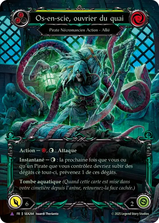Sawbones, Dock Hand — High Seas — Flesh and Blood