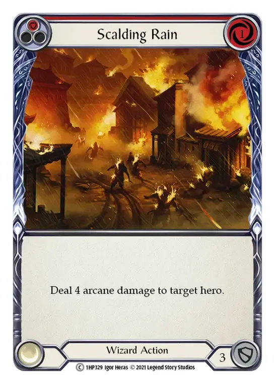 Scalding Rain (Red) from History Pack 1 - Flesh and Blood