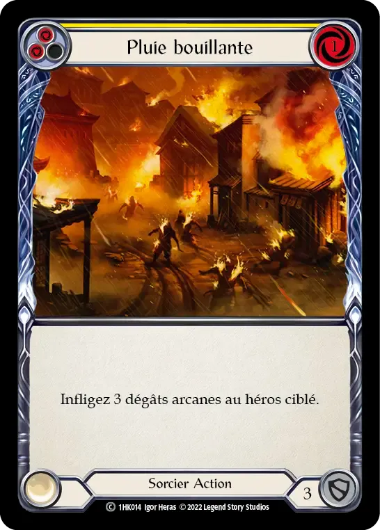 Pluie bouillante — Kano - Blitz Deck — Flesh and Blood