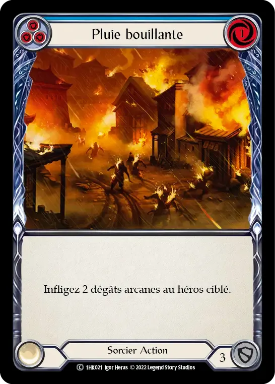 Pluie bouillante — Kano - Blitz Deck — Flesh and Blood