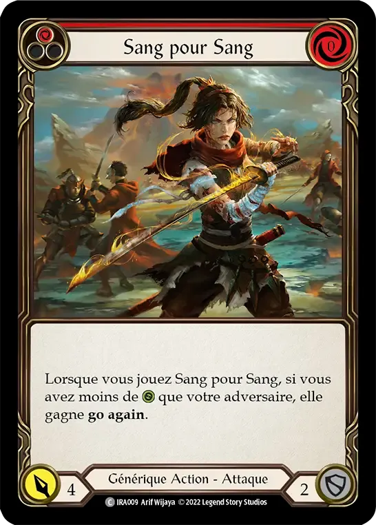 Sang pour Sang — Ira Welcome Deck (2022) — Flesh and Blood