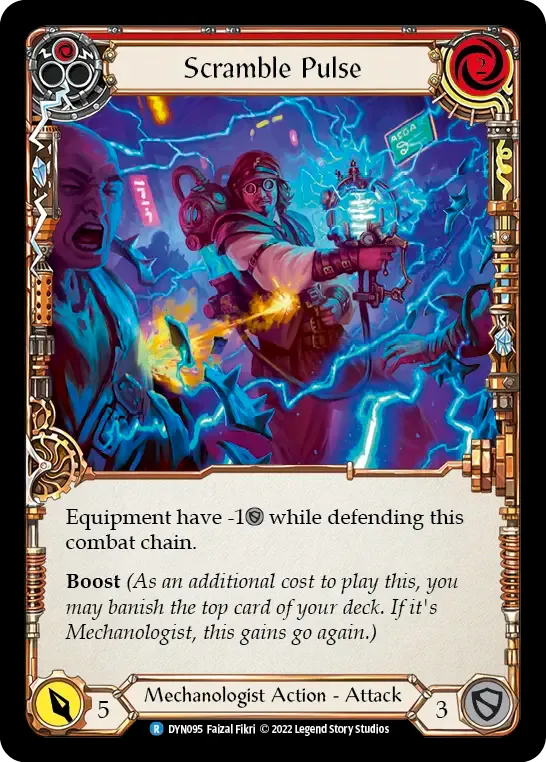 Scramble Pulse (Red) from Dynasty - Flesh and Blood