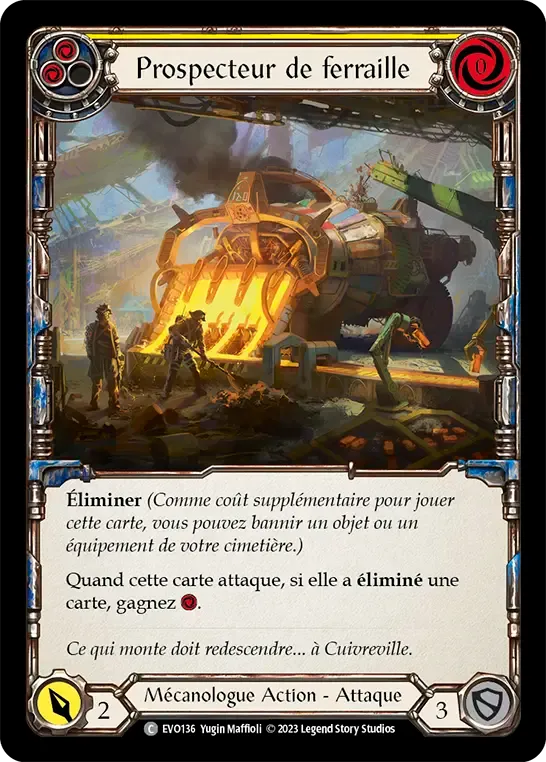 Prospecteur de ferraille — Bright Lights — Flesh and Blood