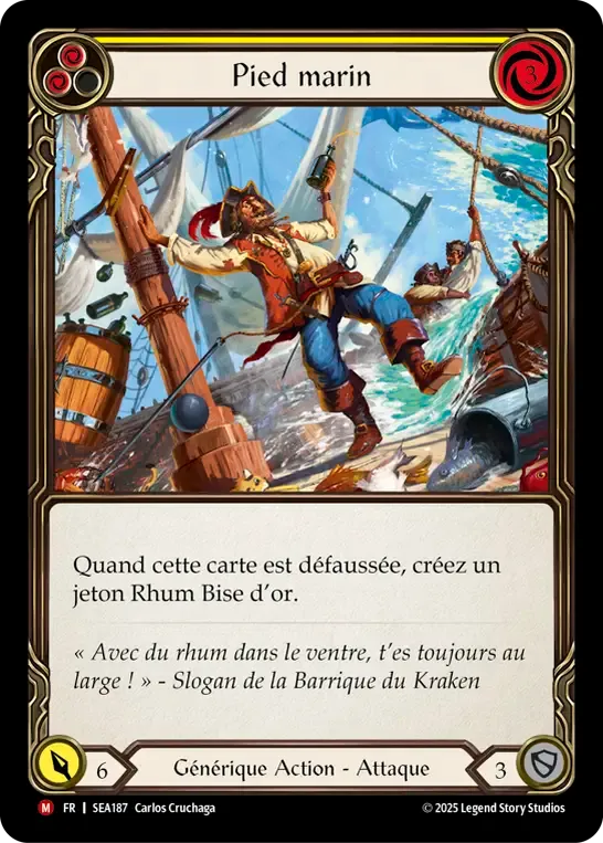Pied marin — High Seas — Flesh and Blood