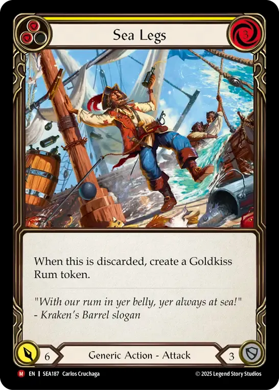Sea Legs — High Seas — Flesh and Blood