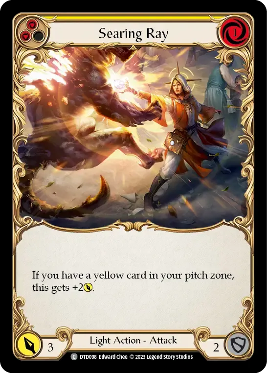 Searing Ray (Yellow) — Dusk till Dawn — Flesh and Blood