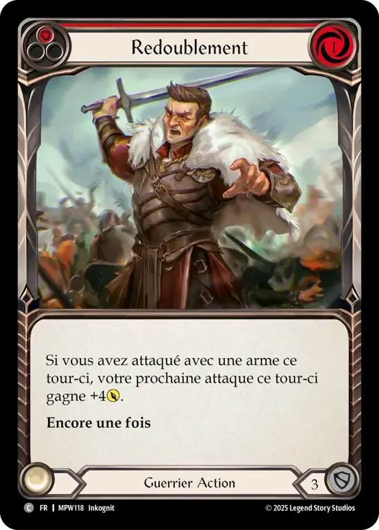 Redoublement — Mastery Pack Warrior — Flesh and Blood