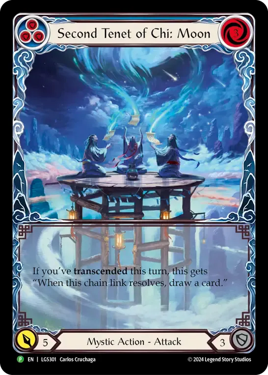 Second Tenet of Chi: Moon — Flesh and Blood: Promo Cards — Flesh and Blood