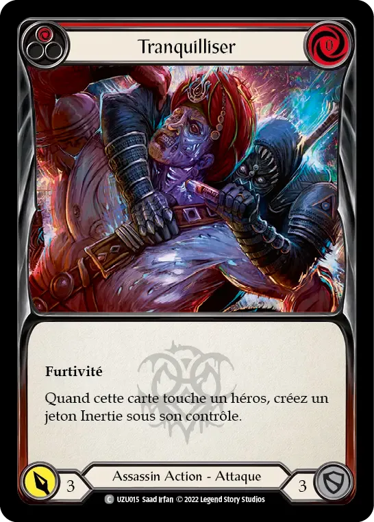 Tranquilliser — Uzuri - Blitz Deck — Flesh and Blood