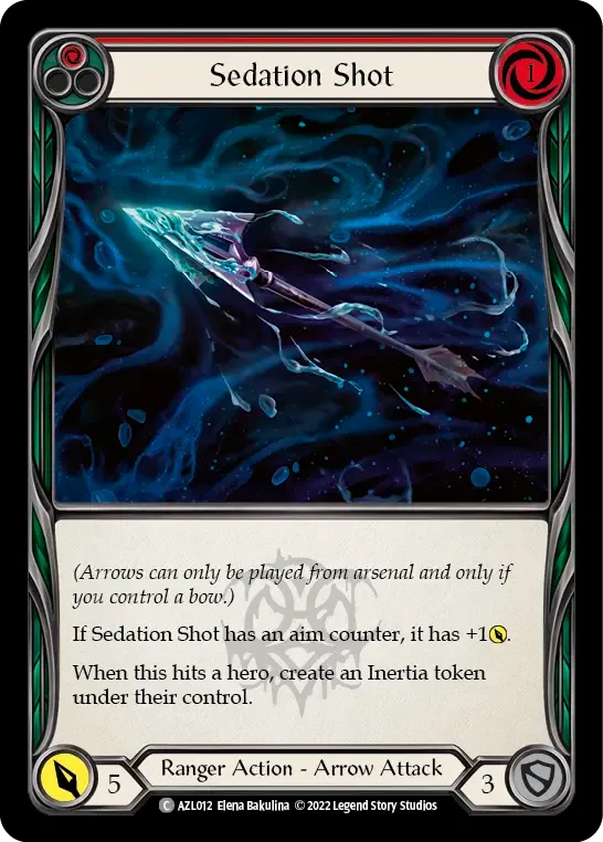 Sedation Shot (Red) — Azalea - Blitz Deck — Flesh and Blood