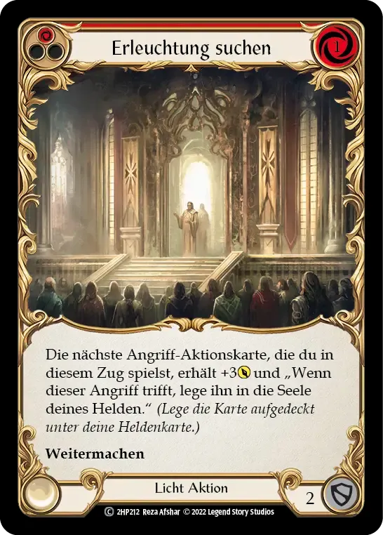 Seek Enlightenment (Red) from History Pack 2 - Black Label - Flesh and Blood