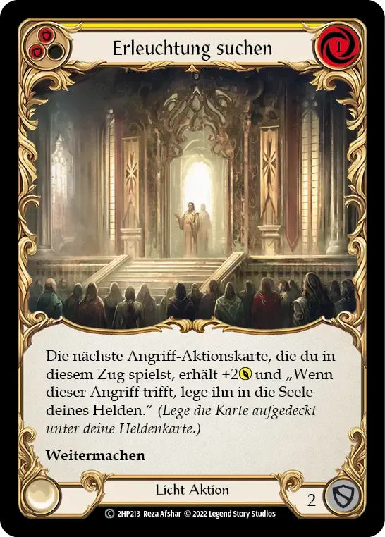 Seek Enlightenment (Yellow) — History Pack 2 - Black Label — Flesh and Blood