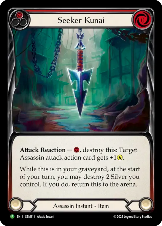 Seeker Kunai — GEM - Pack 4 — Flesh and Blood