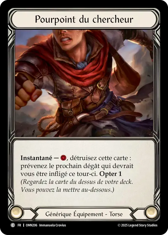 Pourpoint du chercheur — Omens of the Third Age — Flesh and Blood