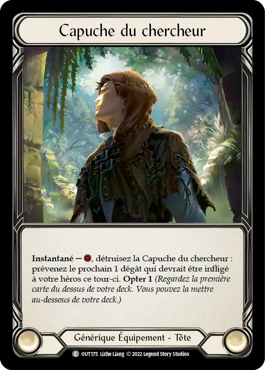Capuche du chercheur — Outsiders — Flesh and Blood