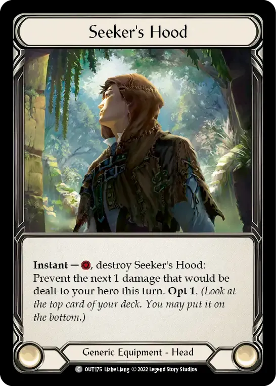 Seeker's Hood — Outsiders — Flesh and Blood