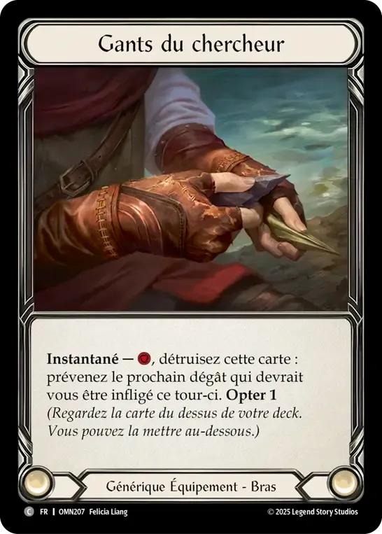Gants du chercheur — Omens of the Third Age — Flesh and Blood