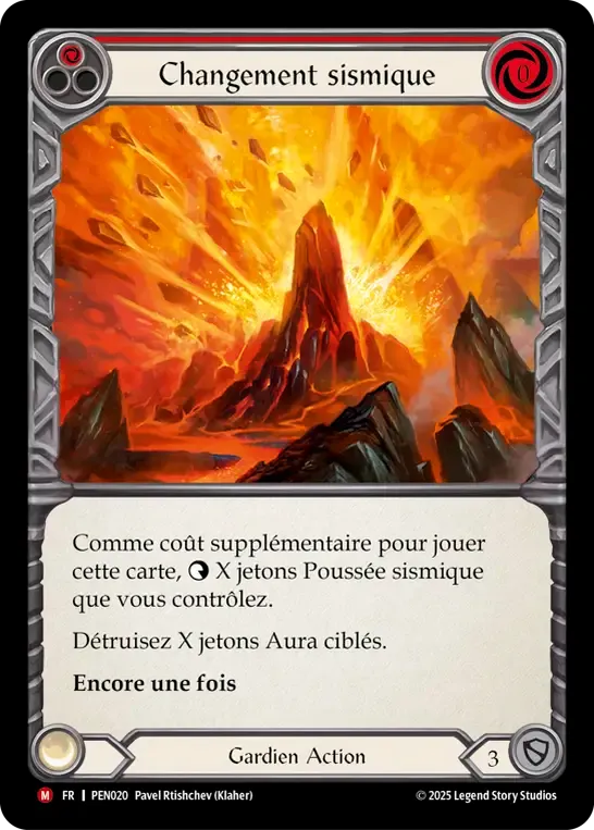 Changement sismique — Compendium of Rathe — Flesh and Blood