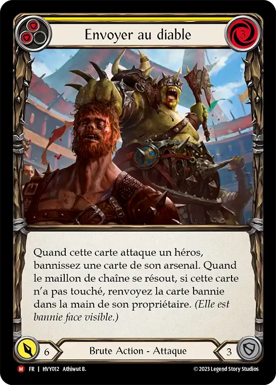 Envoyer au diable — Heavy Hitters — Flesh and Blood